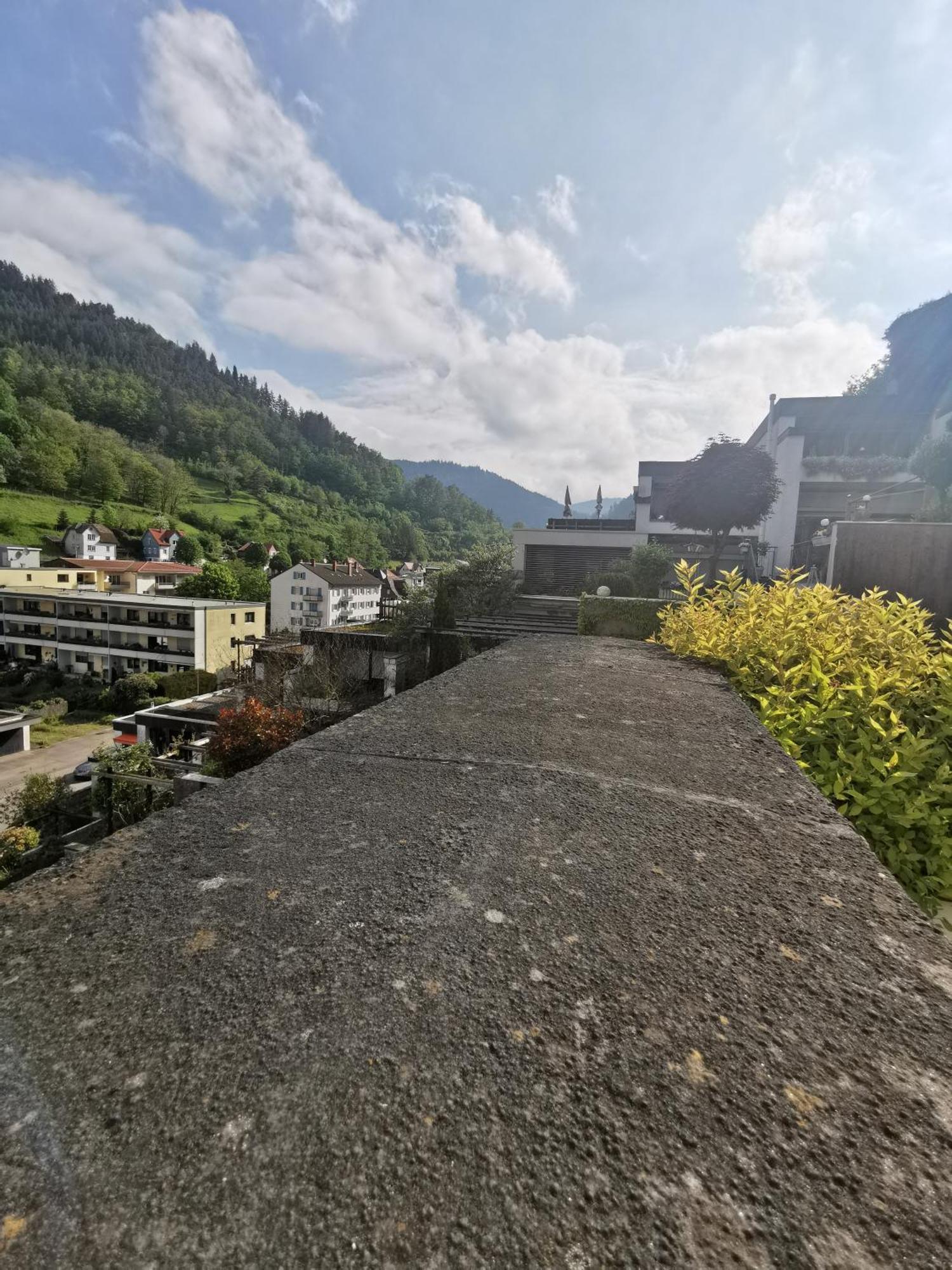 Terrassenwohnung Mit Toller Aussicht & Zentrumsnah Hornberg Buitenkant foto